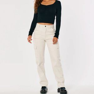 Ultra High-Rise Cargo Dad Pants